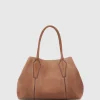 Best Sale Aquatalia Parma Carryall Brandy