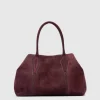 Cheap Aquatalia Parma Carryall Wine