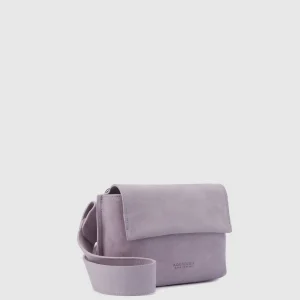 Best Sale Aquatalia Soho Crossbody Mauve grey