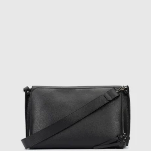 Cheap Aquatalia Verona Messenger Black